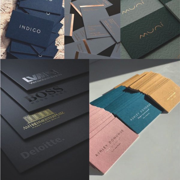 Speciality Paper Business Cards in Abu Dhabi - Stand Out form the crowd.